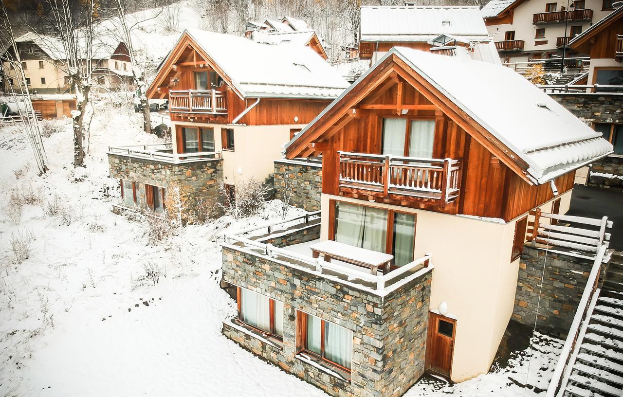 Vila Odalys Chalet Le Pure Altitude Valloire Exteriér fotografie